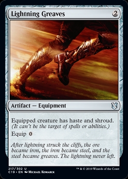 Lightning Greaves Commander 2019